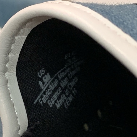 Circus by Sam Edelman Leni "Fries B4 Guys" Blue Espadrille Flats - Size 8.5 - Picture 5 of 7